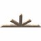 Ekena Millwork Saratoga Smooth Timber Gable Bracket, Douglas Fir, 84"W x 35"H x 3 1/2"D x 5 1/2"F, 10/12 Pitch GBW084X35X0406SAR00SDF - alternate 4